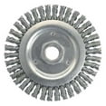 thumbnail image 1 of Weiler Dually Stringer Bead Wheel, 4 1/2 in D x 3/16 W, .02 Carbon Steel, 12,500 rpm - 1 EA (804-79801), 1 of 2
