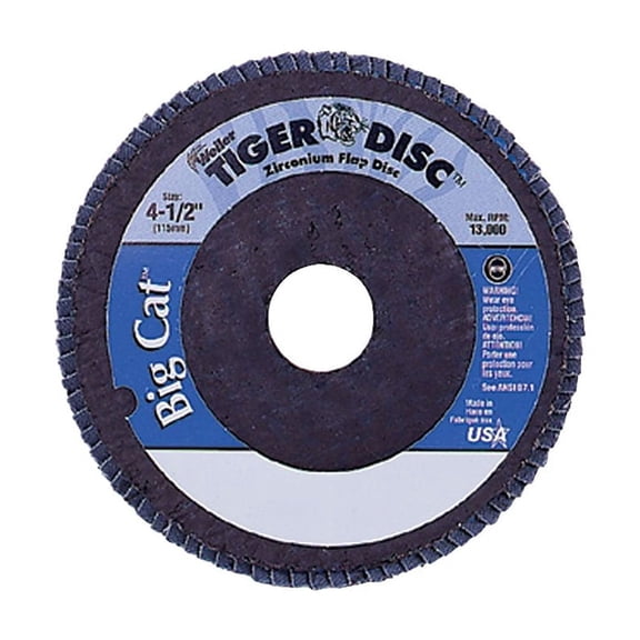 Weiler Fiber Disc,4 1/2 in Dia,7/8in Arbor 96176