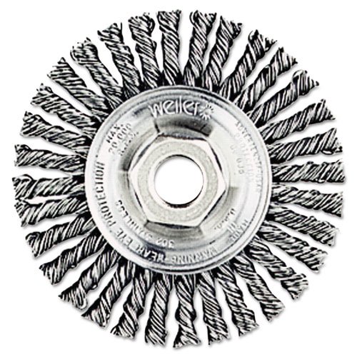 Weiler Dualife STB-623 Stringer Bead Twist Knot Wire Wheel 6" dia 08776