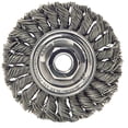 thumbnail image 1 of Weiler Twist Wire Wheel Brush,Threaded Arbor 94010, 1 of 2