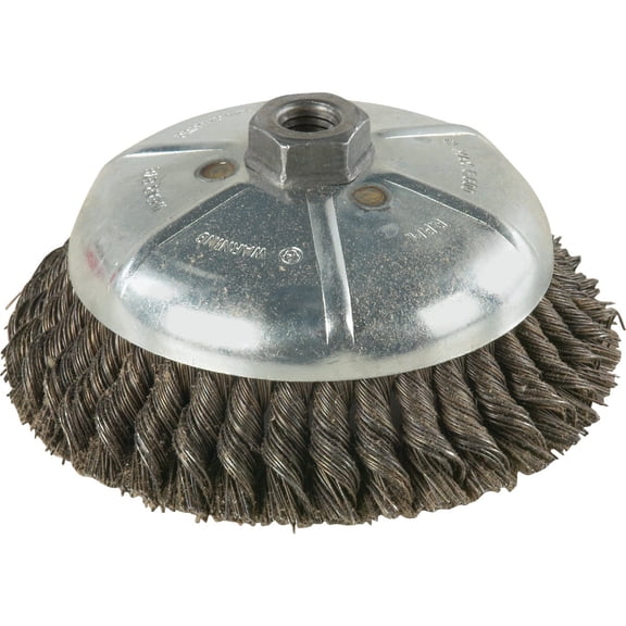 Weiler Vortec Angle Grinder Wire Brush - Pack of 4