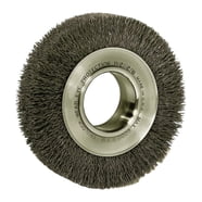 Weiler® 6 X 5/8 Stainless Steel Crimped Wire Wheel Brush