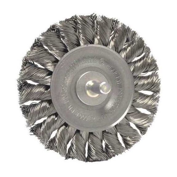 Weiler Stem-Mounted Knt Wire Wheel 17691