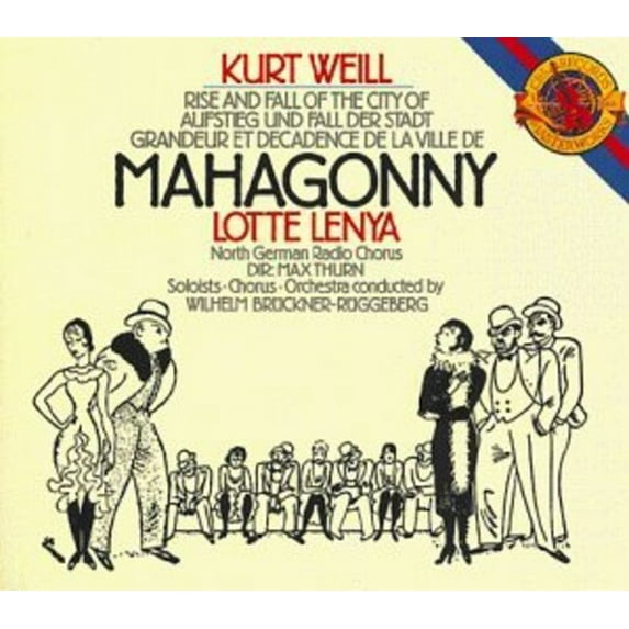 Weill / Lenya - Mahagonny - Music & Performance - CD