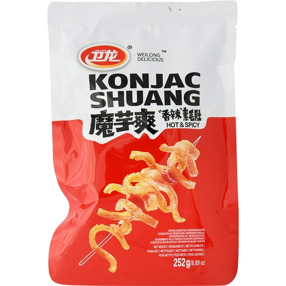 Weilong Konjac Hot & Spicy Flavor Bag