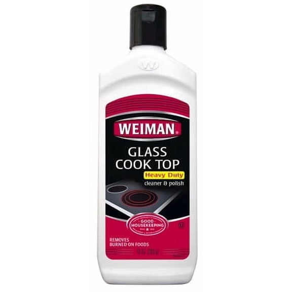 Weiman 10 OZ Glass Cook Top Cleaner For Smooth Top Ranges, Each