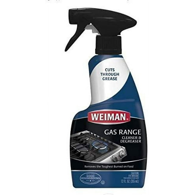 Weiman 12Oz Heavy Duty Gas Range Degreaser Kosher For Passover 3Pack