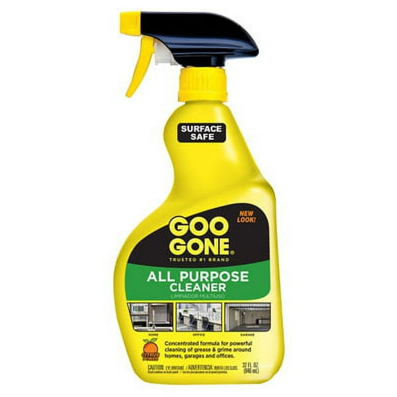 Weiman 2PK Goo Gone 32 OZ All Purpose Cleaner Citrus Scent Remove Messes From