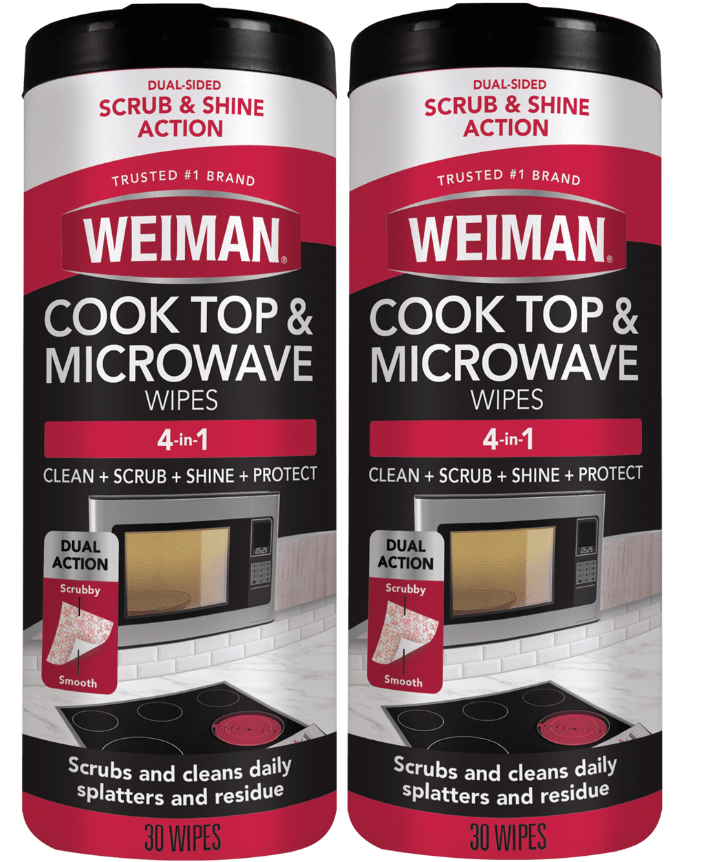 Weiman Cook Top & Microwave Easy Kitchen Cleaning Wipes