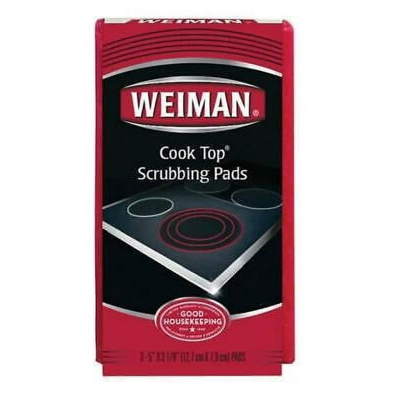 Weiman Cook Top Scrubbing Pads Set of 3
