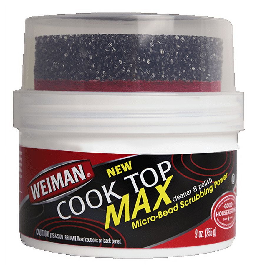 Weiman Cooktop Cleaner Max Easily Remove BurnedOn Food, Grease and