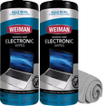 thumbnail image 1 of Weiman Electronic Cleaner Wipes - Safely Clean Your Laptop, Computer, Cell Phone, 30ct (2 Pack) w/ Micro Fiber Buffing Towel, 1 of 5