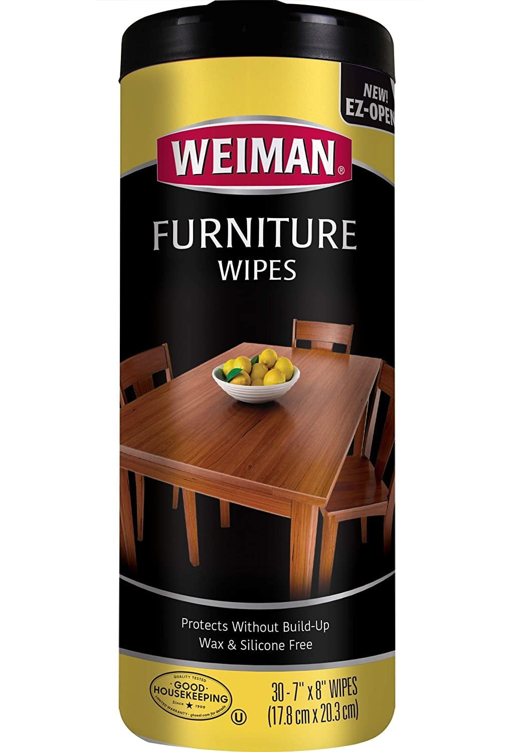 Weiman Furniture Wipes, 30 Count
