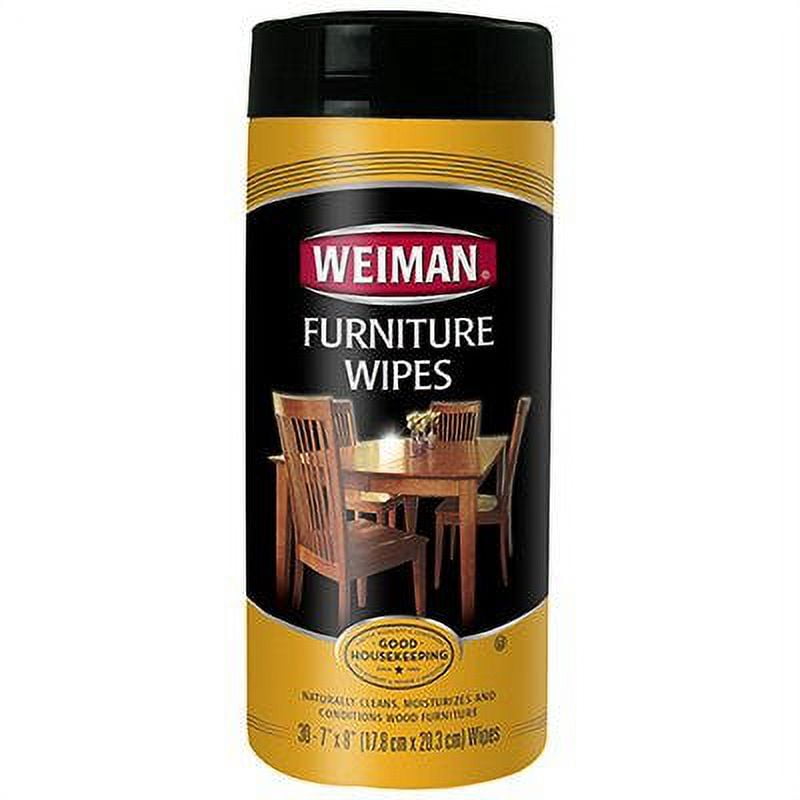 Weiman Furniture Wipes, 30Ct. 1 Pack