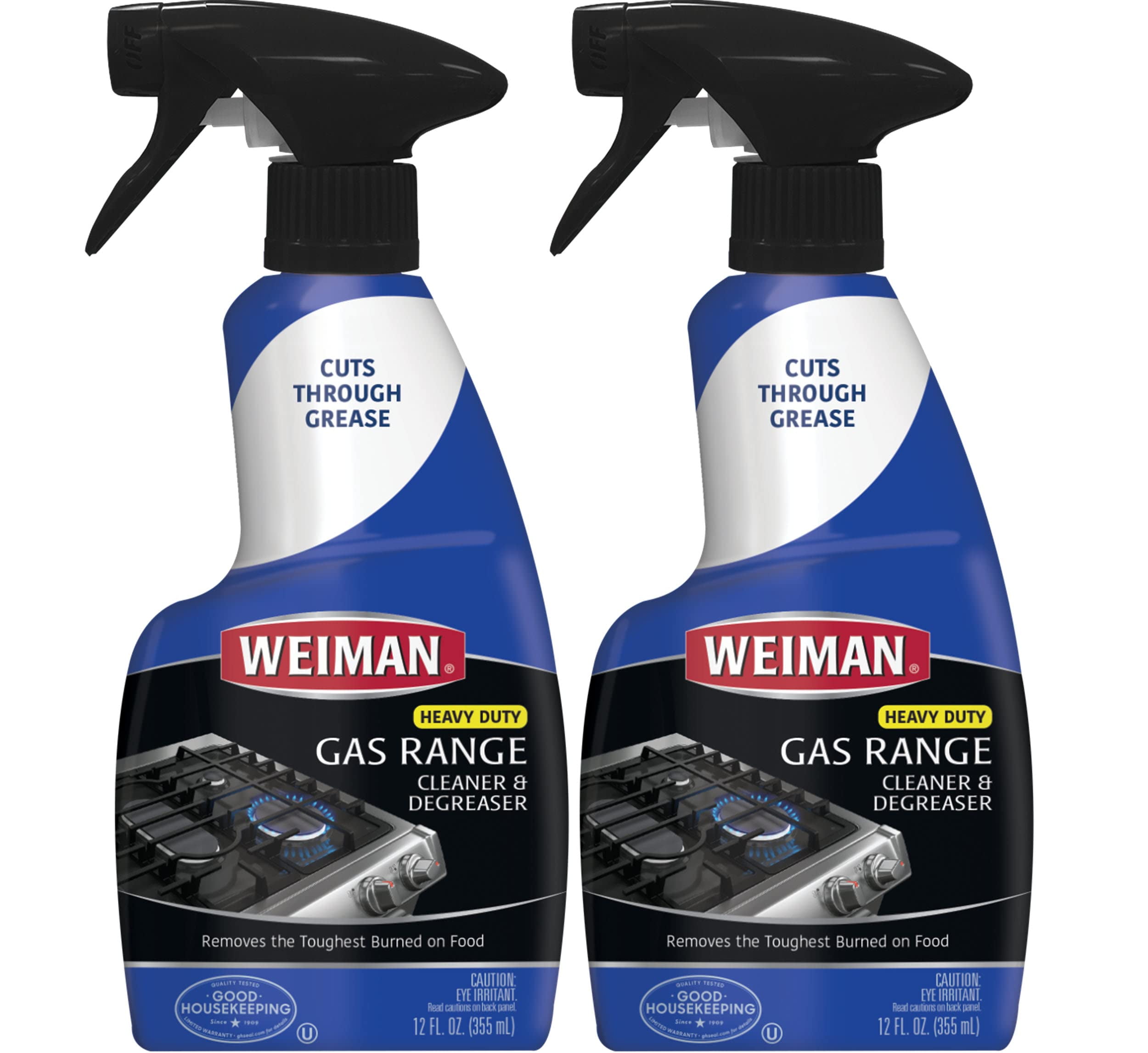 Weiman Gas Range And Stove Top Cleaner And Degreaser 2 Pack
