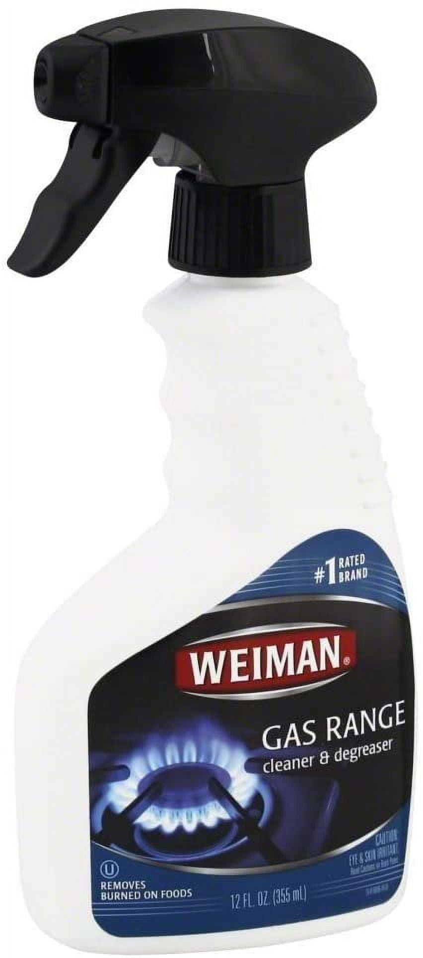 Weiman Gas Range Cleaner, 12 Ounce 6 per case.