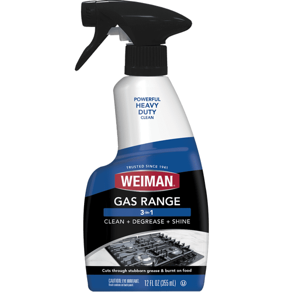 Weiman Gas Range Cleaner & Degreaser, 12 oz