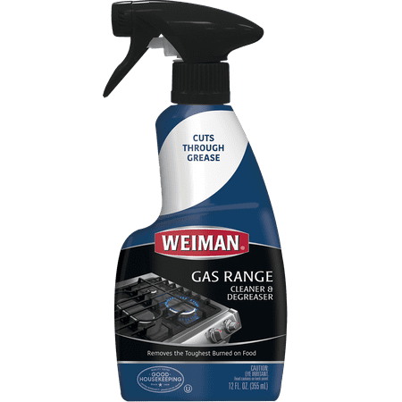 Weiman Gas Range Cleaner and Degreaser - 12 Ounce - Packaging May Vary