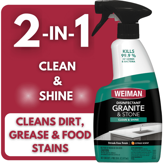 Weiman Granite Cleaner & Polish - 16 Ounce