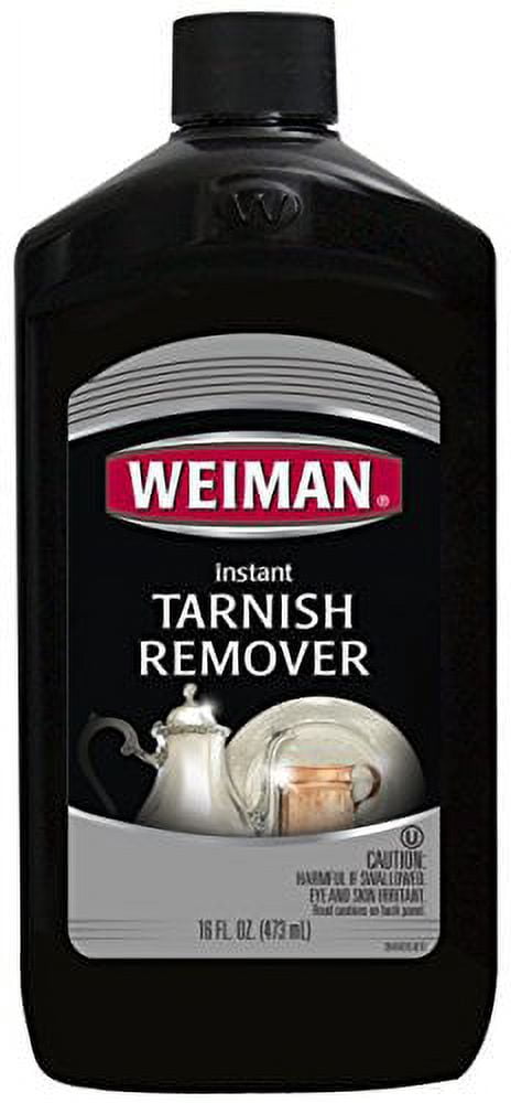 Weiman Instant Tarnish Remover for Silver & Copper, 16-Ounce Bottles (Pack  of 6) 