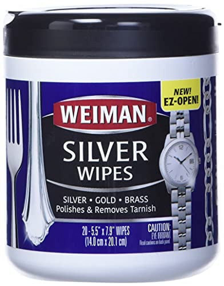 Connoisseurs Silver Polishing and Tarnish Removing Wipes