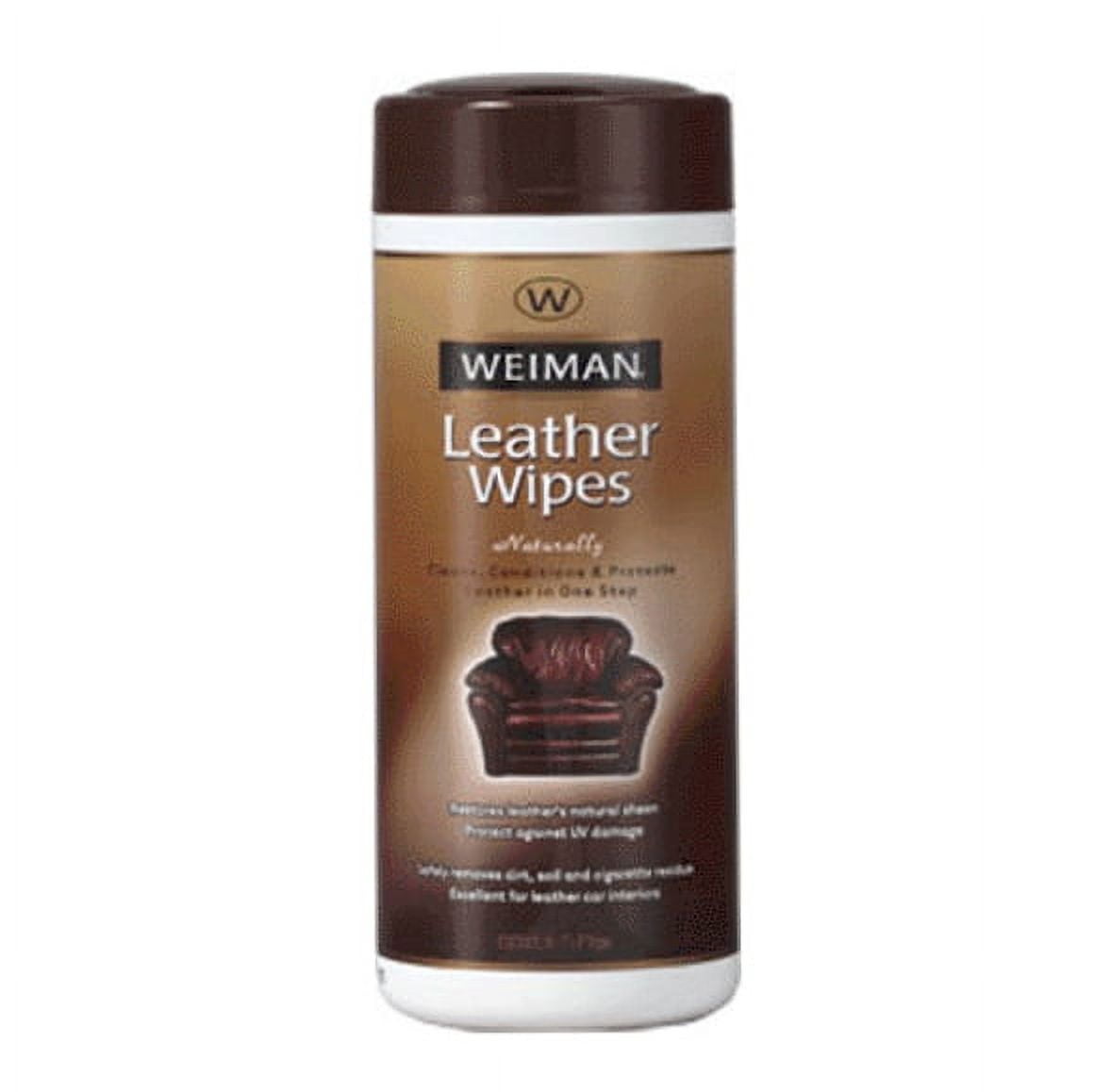 Weiman Leather Cleaner and Conditioner for Use on Your Couch Chair Purse  Wallet Shoes Boots Saddle Belt Jacket Car Seat