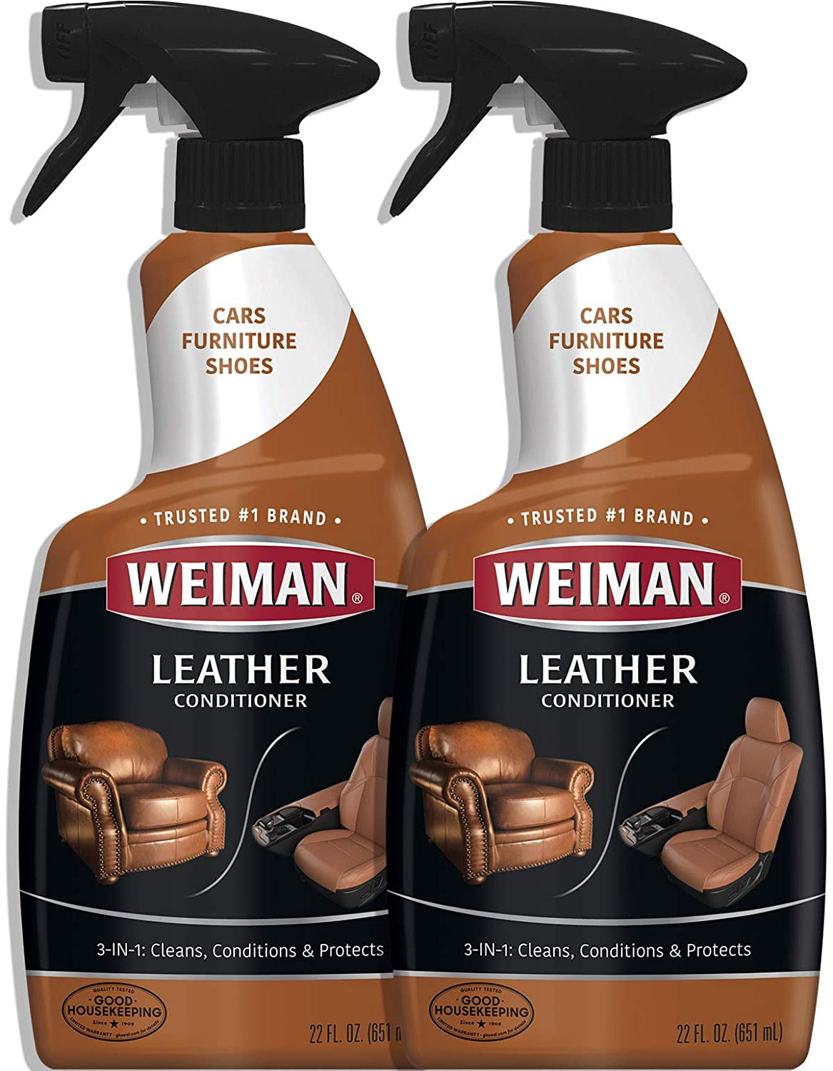 Weiman Leather Cleaner & Conditioner - 16 fl oz bottle