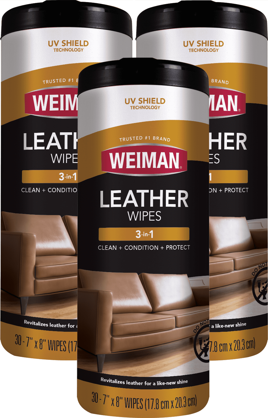 Weiman Leather Wipes - 30ct : Target