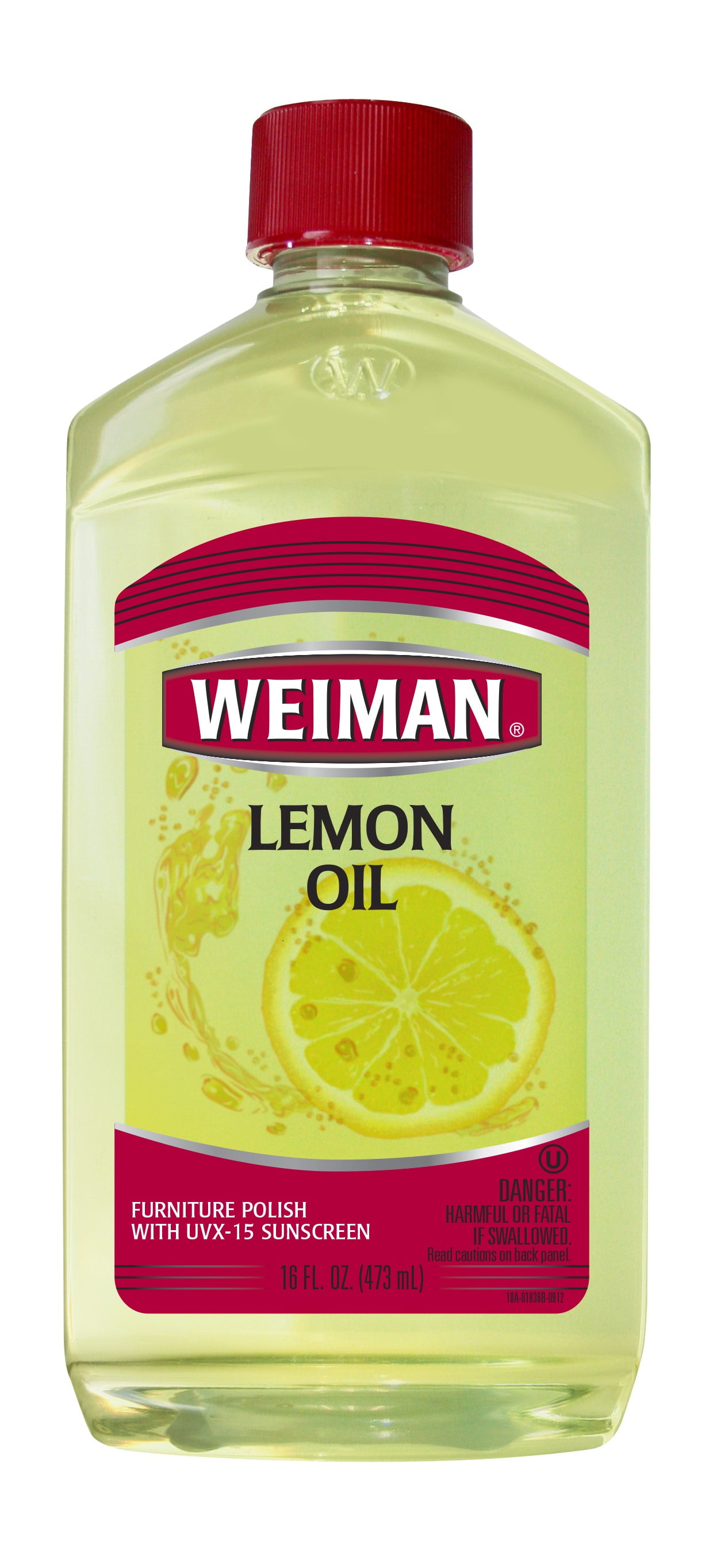 Weiman Liquid Wood Polish, Lemon Scent, 16 Fluid Ounce
