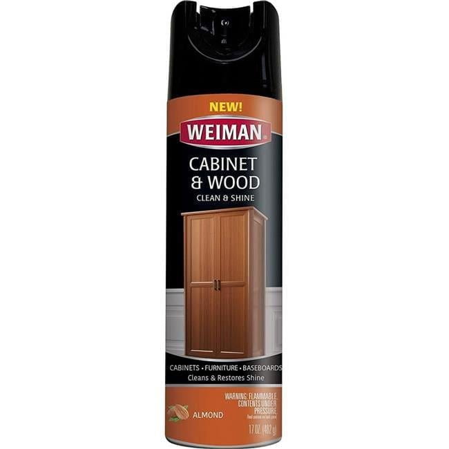 Weiman 17 oz Almond Scent Cabinet and Wood Cleaner