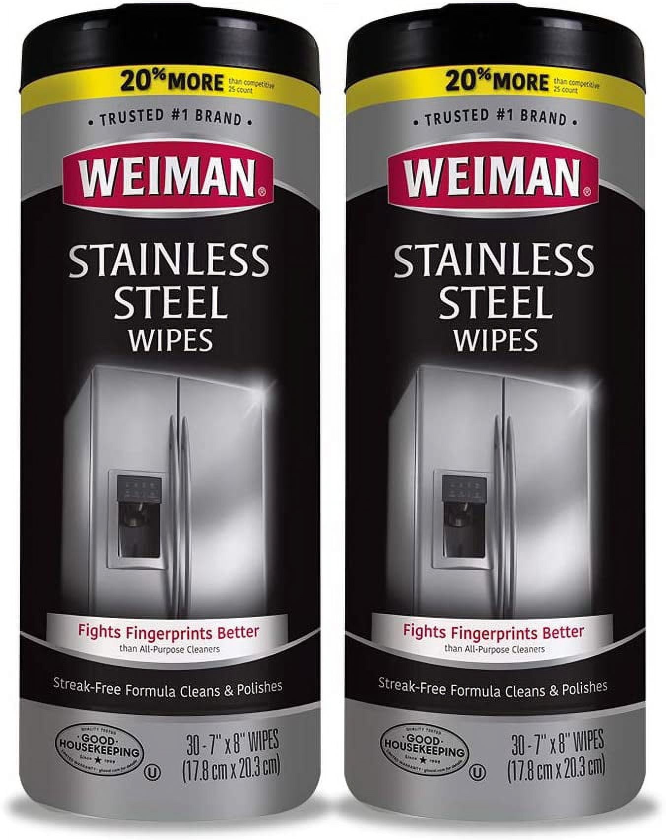 Weiman 20CT Silver Wipes (Pack of 4)