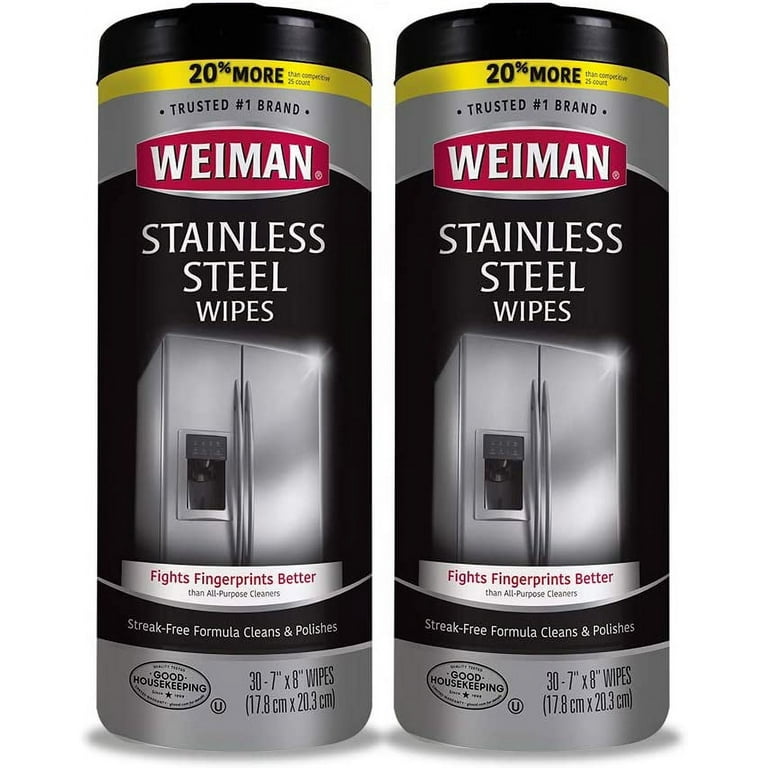 https://i5.walmartimages.com/seo/Weiman-Stainless-Steel-Cleaner-Wipes-2-Pack-Fingerprint-Resistant-Removes-Residue-Water-Marks-Grease-Appliances-Works-Great-Refrigerators-Dishwashers_a9e40781-b120-4991-bbad-f0878ea8277c.d279a704c16fe2377bd7d6c79dce427f.jpeg?odnHeight=768&odnWidth=768&odnBg=FFFFFF