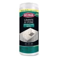 thumbnail image 1 of Weiman WEIMAN Granite and Stone Disinfectant Wipes, 7 x 8, Spring Garden Scent, 30/Canister, 6 Canisters/Carton, 1 of 2