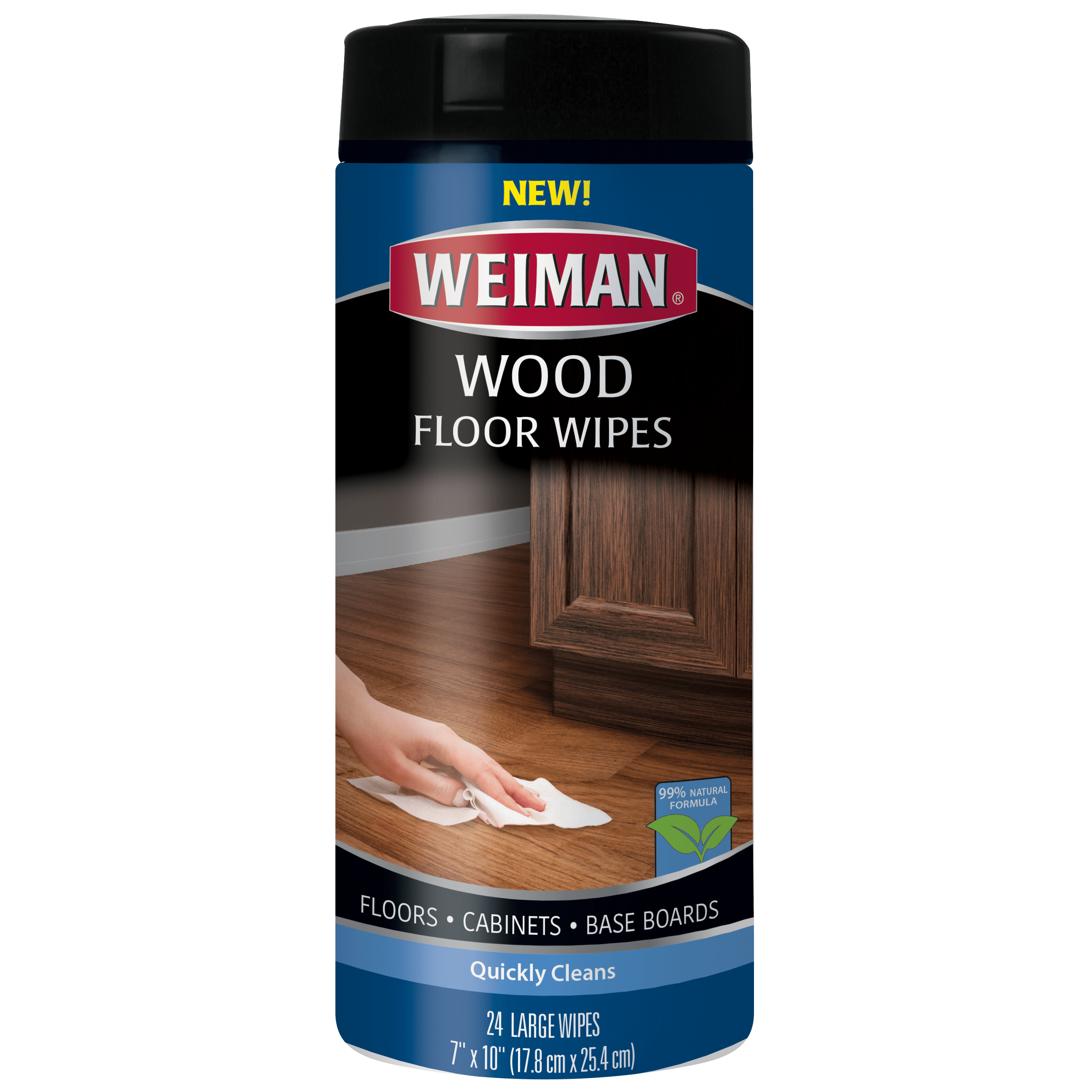 Weiman Wood Cleaner and Polish Wipes - 30 Count (2 Pack)