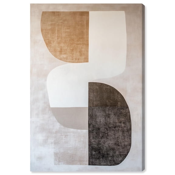 Weimar Echoes III Canvas Minimalist Abstracts by Art Remedy, Gallery Wrapped, 36 x 54