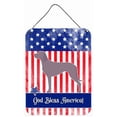 thumbnail image 1 of Weimaraner American Wall or Door Hanging Prints - Multicolored, 1 of 1