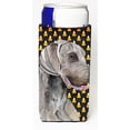 thumbnail image 1 of Weimaraner Candy Corn Halloween Portrait Michelob Ultra s for slim cans, 1 of 1