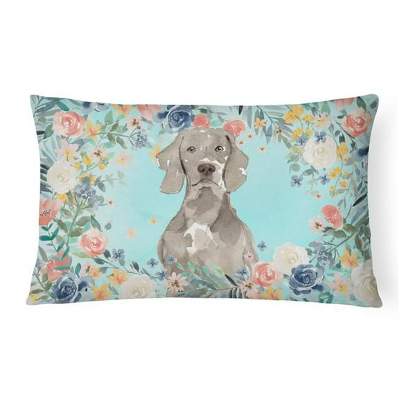 Weimaraner Canvas Fabric Decorative Pillow