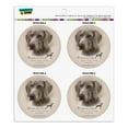 thumbnail image 1 of Weimaraner Dog Breed Refrigerator Fridge Locker Vinyl Circle Magnet Set, 1 of 4