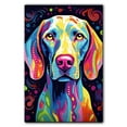 thumbnail image 1 of Weimaraner Dog Canvas Wall Art Colorful Pets Graffiti Highland Canvas Oil Painting Canvas Print Street Art Modern Artwork Living Bedroom Bathroom Home Office Decor, 1 of 4