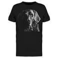 thumbnail image 1 of Weimaraner Face Portrait T-Shirt Men -Image by Shutterstock, Male x-Large, 1 of 2