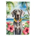 thumbnail image 1 of Weimaraner Luau House Flag, 1 of 7