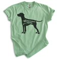 thumbnail image 1 of Weimaraner Mama, Unisex Women's Shirt, Weimaraner Owner, Funny Dog Mama Gift, Heather Apple Green, Large, 1 of 6