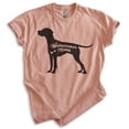 thumbnail image 1 of Weimaraner Mama, Unisex Women's Shirt, Weimaraner Owner, Funny Dog Mama Gift, Heather Sunset, Large, 1 of 6