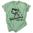 thumbnail image 1 of Weimaraner Mom, Unisex Women's Shirt, Weimaraner Owner, Funny Dog Mom Gift, Heather Apple Green, Large, 1 of 6