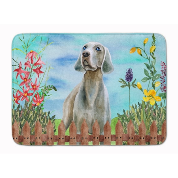Weimaraner Spring Machine Washable Memory Foam Mat