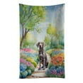 thumbnail image 1 of Weimaraner Spring Path Kitchen Towel, 1 of 5