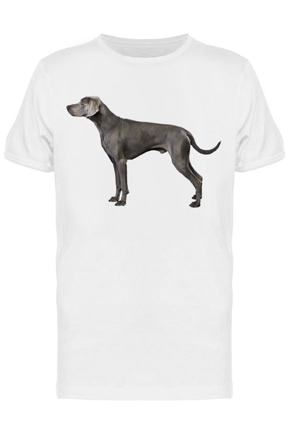 Weimaraner Standing Sideways T-Shirt Men -Image by Shutterstock, Male Medium