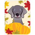 thumbnail image 1 of Weimaraner Thanksgiving Glass Cutting Board Large, 1 of 1