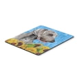 thumbnail image 1 of Weimaraner in Summer Flowers Mouse Pad Hot Pad or Trivet, 1 of 1